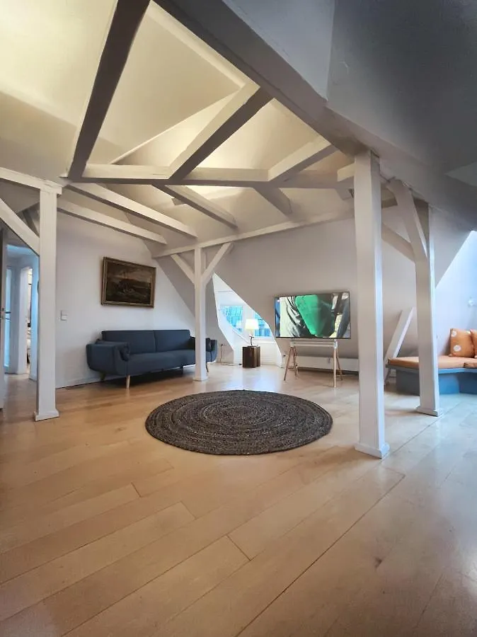 Loft-Panoramablick-Hafen & Elbe! Apartment Hamburg